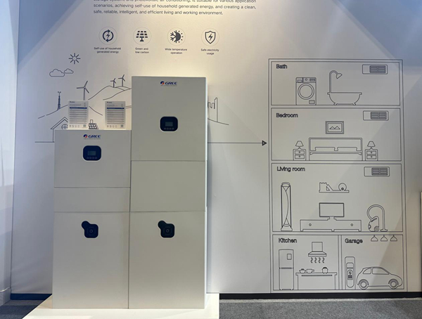 为全球提供智慧能源方案 格力钛亮相英国储能展